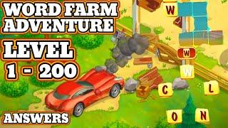 Word Farm Adventure Gameplay All Levels 1 to 200 Answers, FILGA