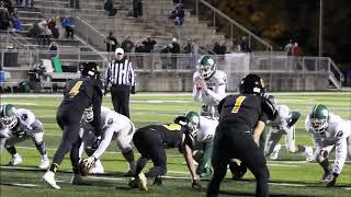 2019 RB/CB Noah Norton (Traverse City Central) highlights vs. Jenison