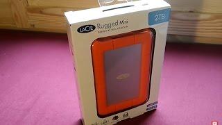 Unboxing LACIE Rugged mini USB 3.0 2TB