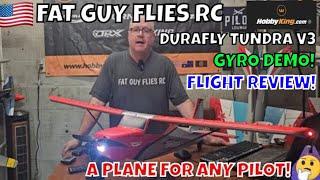 DURAFLY TUNDRA V3 BUSH PLANE NEW STUDIO REVIEW  by FGFRC #aviation #rc