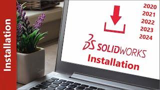 SOLIDWORKS Installation - How to install solidworks 2020 -2021-2022-2023-2024