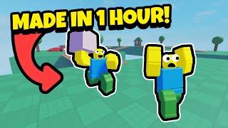 Making a Roblox Game in ONE HOUR