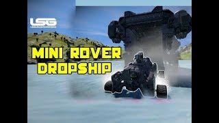 Drone Rover Dropship Testing - Space Engineers