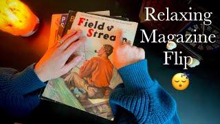 Vintage Magazine Flip Through ASMR  ~ One Hour Soft Spoken Page Turning a 1931 Popular Science