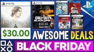 Absolutely AWESOME PlayStation BLACK FRIDAY 2024 Deal BACK IN STOCK +More PS5/PS4 Game Deals CHEAPER