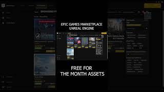 Unreal Engine - Epic Games Marketplace - Free For the Month Assets #unrealengine5 #unrealengine