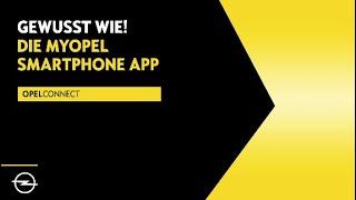 OpelConnect: Die myOpel Smartphone App