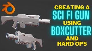 Using Boxcutter to design a Sci Fi gun