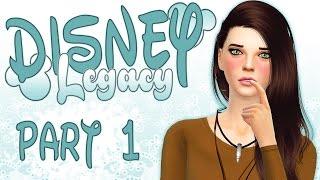 Lets Play The Sims 4: Disney Legacy (Part 1) Welcome