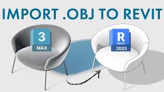 Import OBJ to Autodesk Revit 2023