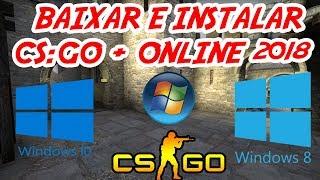 Como baixar e instalar CS GO Grátis e Jogar ONLINE - 2018 csgo