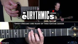 Eurythmics - Sweet Dreams (Are Made of This) Guitar Lesson