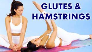 Glutes & Hamstrings, Lower Body Workout! Yoga Fusion Class! Build Strength & Tone w/ Sinah