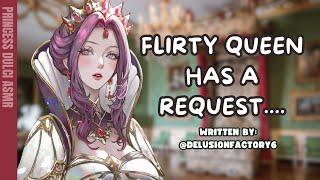 Flirty Queen has a request: F4A / Knight Listener / Whispers / personal attention / Head massage