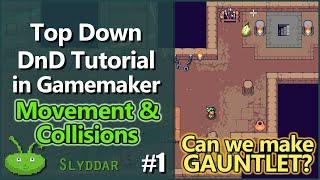 Gamemaker Top Down DnD #1 - Can We Make Gauntlet?