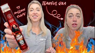 GIRL VS. TUBE OF TERROR CHALLENGE | 13 MILLION SCOVILLE