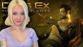 Deus Ex: Human Revolution ПЕРВОЕ прохождение игры, русская озвучка ► forestcatplay