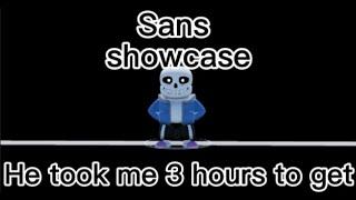 Sans showcase in Undertale Tower Defense + how to get him