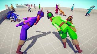 Battle Royale On The New Simulation Map | Totally Accurate Battle Simulator TABS