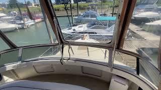 390 carver 1993 cockpit and bridge Tour