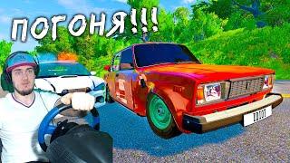 ПОЛИЦЕЙСКАЯ ПОГОНЯ - Beamng Drive
