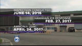 EPA found potential violations at Hawaiian Ice Company prior to ammonia leak