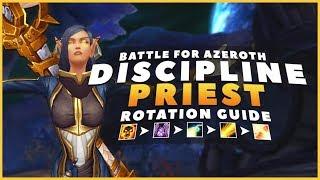 BFA:Discipline Priest Healing Rotation Patch 8.0.1