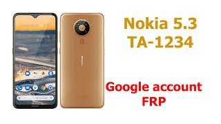 Как удалить Google account (frp) на Nokia 5.3 TA-1234