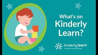 What's on Kinderly Learn?