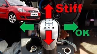 Ford Fiesta mk6 Stiff Gear Change |  BEST Repair Tutorial on Youtube