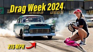 20 Years of Hot Rod Drag Week! 215 MPH  -  Drag Week 24 Day One