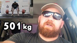 DOES IT COUNT??? Hafthor Julius Bjornsson - THOR - 501kg Deadlift World Record Attempt WUS