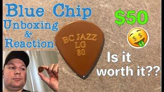 Blue Chip Pick - Unboxing and Reaction by Jazz Guitarist