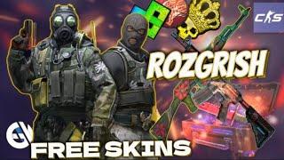 CS2 PREMIER BOSAMIZA / SKIN ROZGRISH / HAR 10 ODAMGA FREE SKIN O'YNIMIZA / (LIVE)