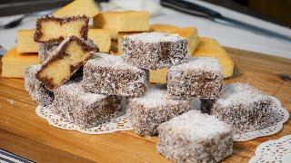 POSNO KOKOSOVI CUPAVCI NA VODI - Lenten coconut lamingtons on the water