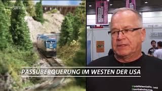 Passüberquerung im Westen der USA - Schauanlage Modelleisenbahnfreunde Halle | Eisenbahn - Romantik