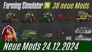 LS25: Modhub Mods vom 24.12.2024: Fahrzeuge, Gebäude und Scripts