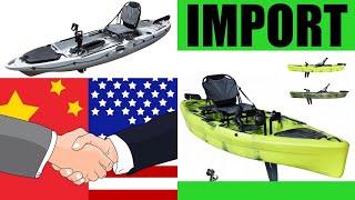 Importing Kayaks from China-Step by Step