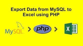 Export data from MySQL to Excel in PHP