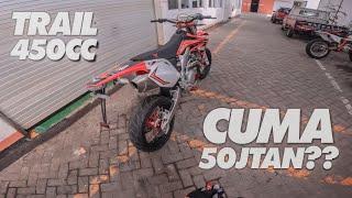 GAZGAS GXE 450 MOTOR TRAIL 450CC BUATAN INDONESIA DENGAN HARGA TERMURAH !!!