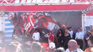 MotoGP 2013 COTA Ben Spies and Nicky Hayden Interview at the Ducati Tent