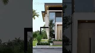 PREVIEW of Proj# 53:  P-1 | 2-STOREY MODERN HOUSE | CYD Arki | #shorts