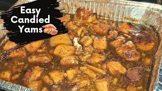 Easy Candied Yams made with Canned Yams 