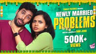 Newly Married Problems ‍️‍ | Ft. Adhithi, Aravind | Sam John | Comedy | 4K | Girly