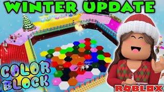 Roblox Color Block! Snowball Fight