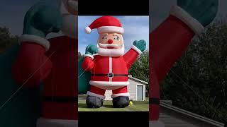 OZIS Giant 26Ft Inflatable Santa Claus can attract countless envious stares!