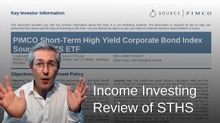Review of STHS: Source PIMCO Short-Term High Yield ETF