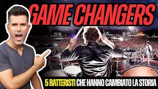 5 BATTERISTI che hanno cambiato LE REGOLE (Game Changers Show)