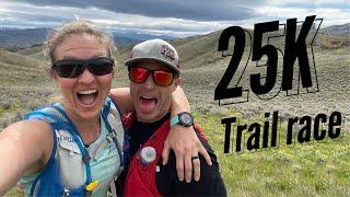 We Ran a 25K Together | Over the Top Trail Race | Frugal Fit Mom