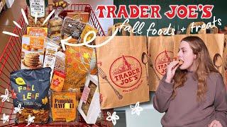 trader joe's pumpkin palooza | fall haul 2024